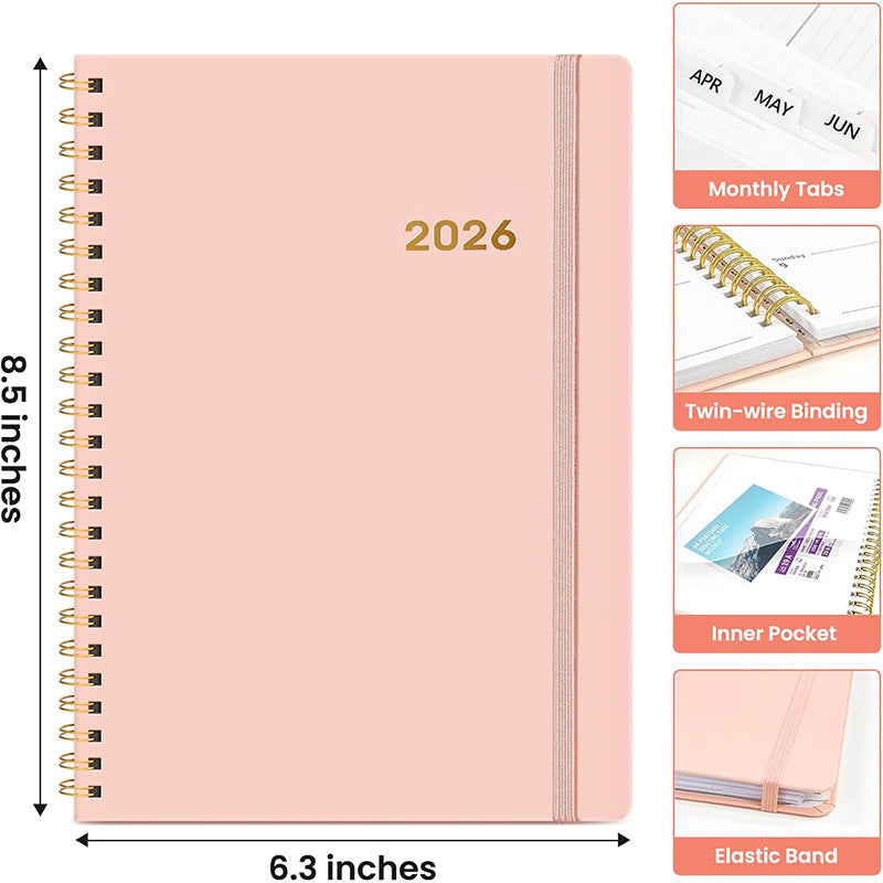 A5 Planner 2026 Coil Notebook - view 2