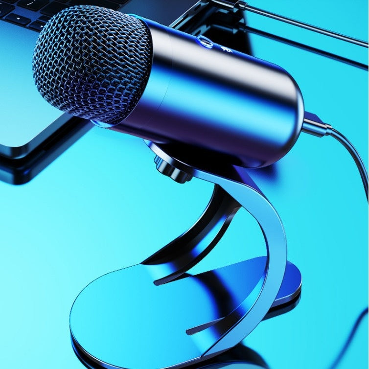 Karaoke Live Microphone Desktop Computer USB Wired Microphone - view 4