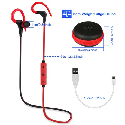 Wireless Headsets V4.1 Sport In-Ear Stereo Headphones Sweat-proof - view 5