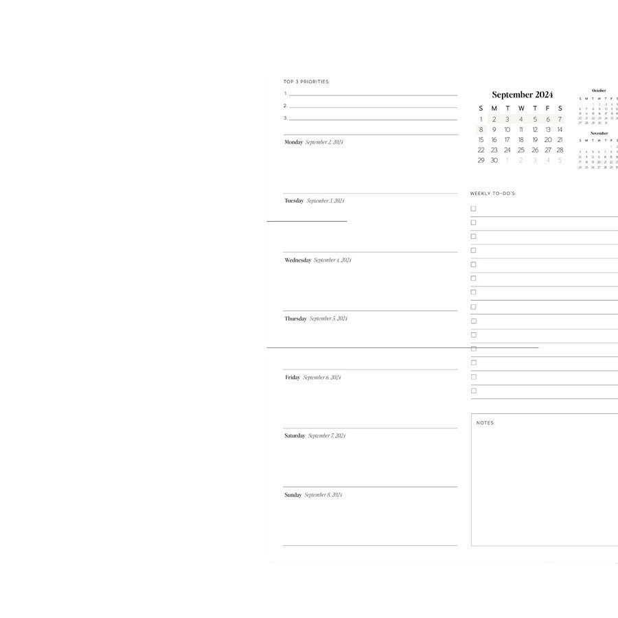 24to25 Daily Planner Annual Planning Notebook - view 5