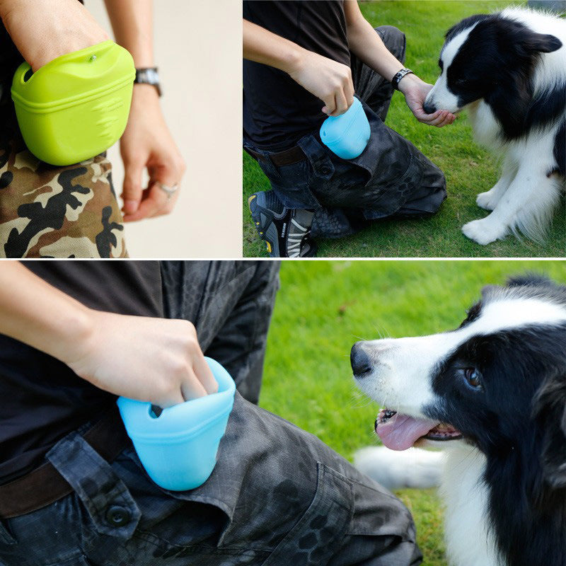 Pet Portable Dog Training Waist Bag Treat Snack Bait Dogs Obedience Agility Outdoor Feed Storage Pouch Food Reward - view 4