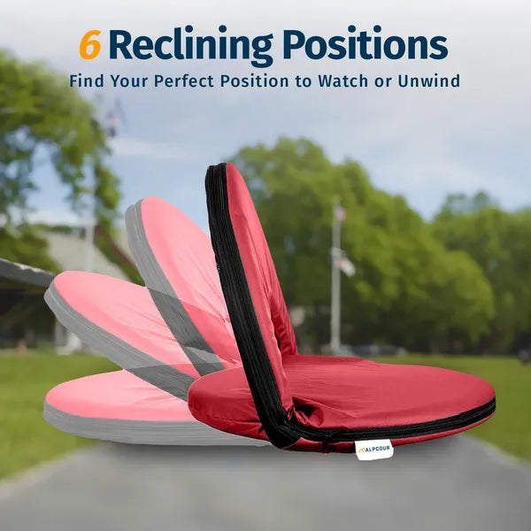 Alpcour Reclining Stadium Seat - Waterproof, 6-Position Comfort For Outdoor Use - view 2