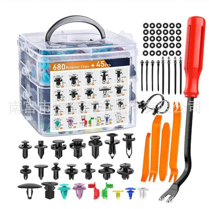 Hot-selling 680pcs Box-packed Snap-on Car Bumpers 680pcs (single Style Set Box) - view 5