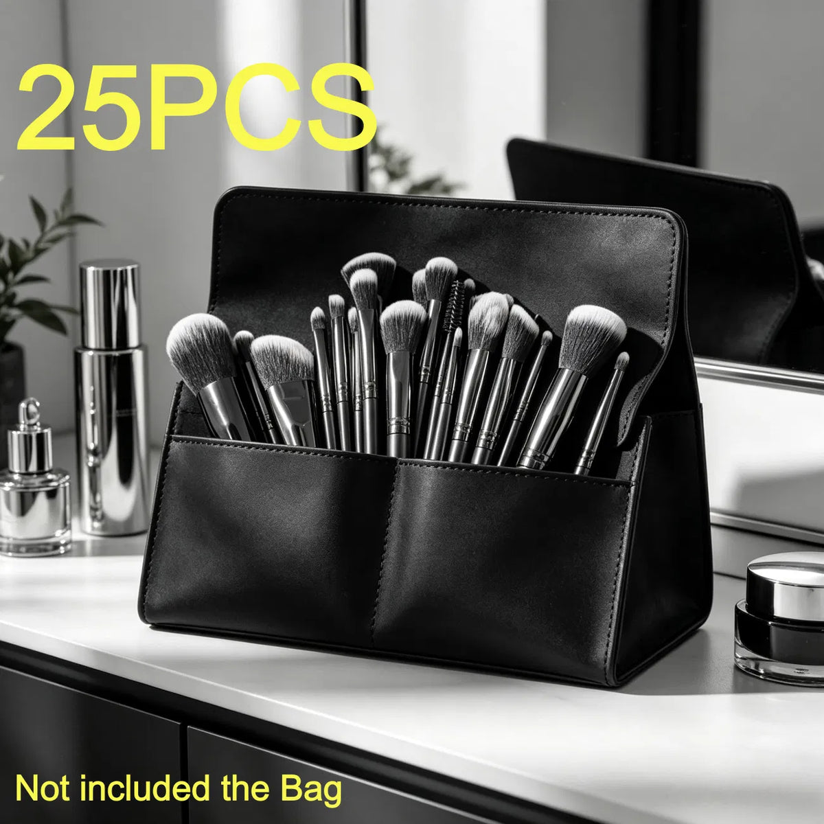 25pcs Makeup Brush Concealer Blush Foundation Eyeshadow Make Up Brush Makeup tools Black - view 6