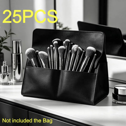 25pcs Makeup Brush Concealer Blush Foundation Eyeshadow Make Up Brush Makeup tools Black - view 6