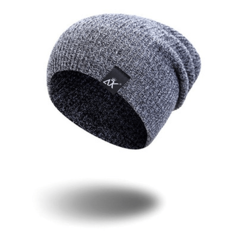Unisex Fashionable Knitted Beanie, Winter Wool Elastic Hat For Outdoor Cycling, Camping - view 9