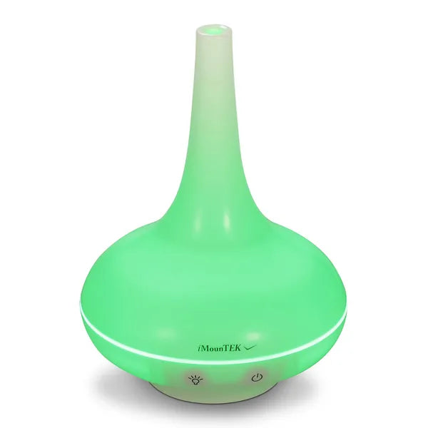 200ml Cool Mist Humidifier Ultrasonic Aroma Essential Oil Diffuser W/7 Color LED Lights Waterless Auto Off For Office