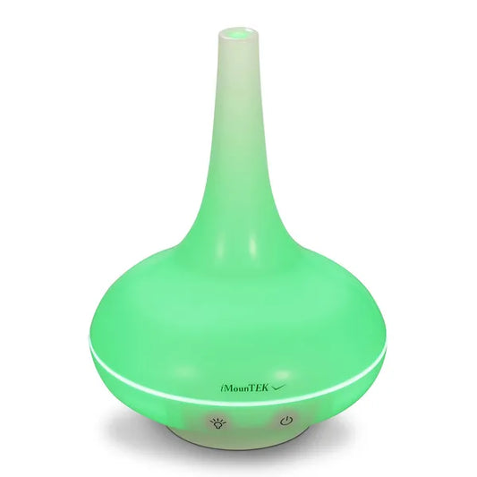 200ml Cool Mist Humidifier Ultrasonic Aroma Essential Oil Diffuser W/7 Color LED Lights Waterless Auto Off For Office