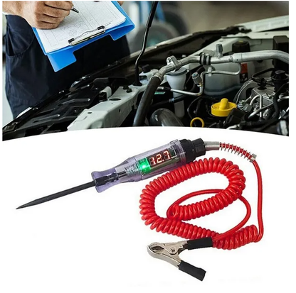 Digital Electric Voltage Circuit Tester Automotive Test Light Car Truck 6-24V US - view 4