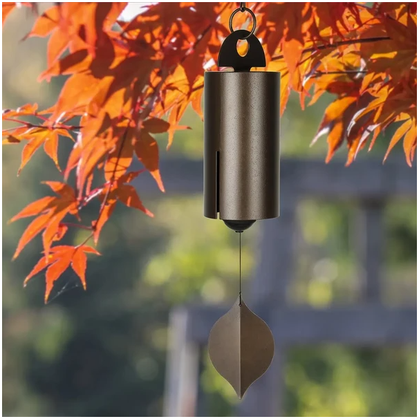 Large Deep Resonance Serenity Metal Bell Heroic Wind Chimes Outdoor Garden Decor - view 5