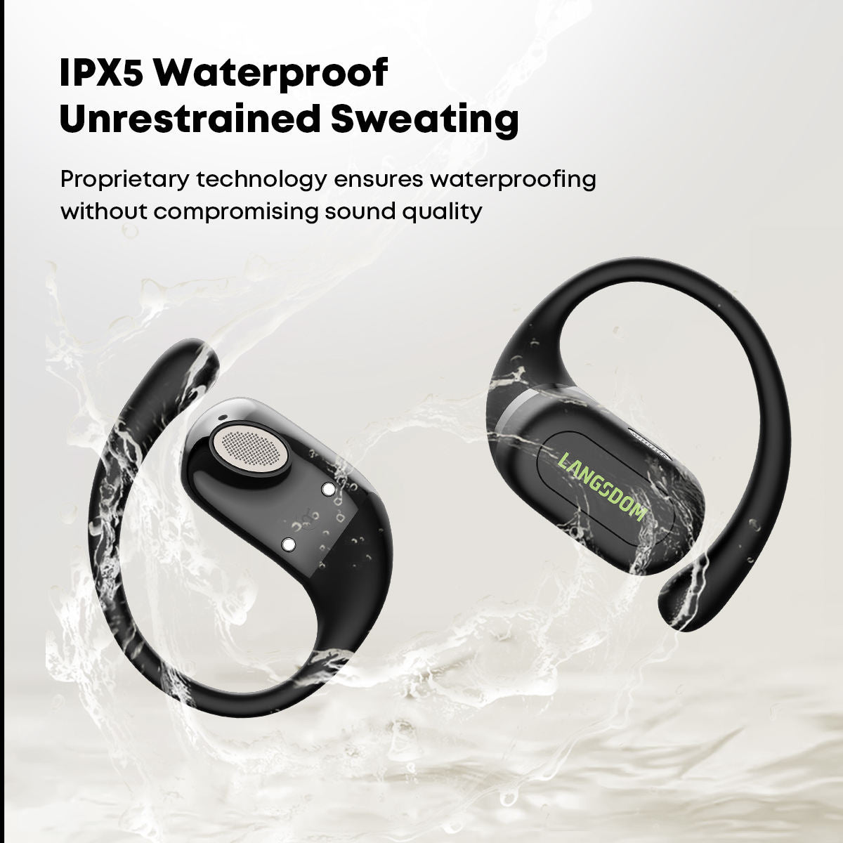 Best Quality Bone Conduction Headphones Mini TWS True Wireless Earphones Similar With Pro Air Earhook Sport Earphone - view 2