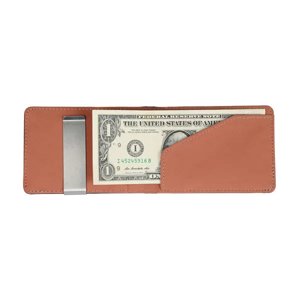 Unisex PU Leather Wallet RFID Blocking Slim Bifold Credit Card Holder With Money Clip - view 5