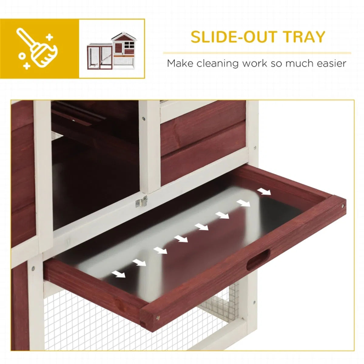 Small Animal Cage / Rabbit Hutch - view 2