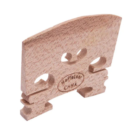 4-4 High Quality Maple Violin Bridge Wood-colored - view 4