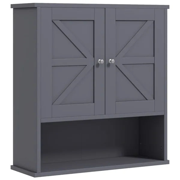Bathroom Cabinet/Wall Cabinet-Gray - view 2