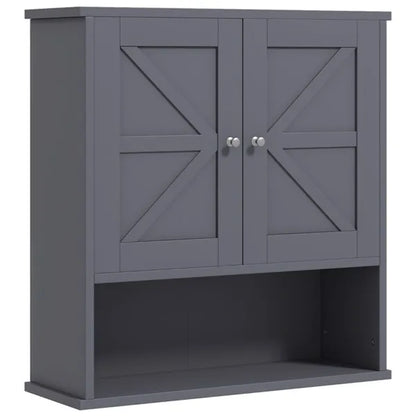 Bathroom Cabinet/Wall Cabinet-Gray - view 2