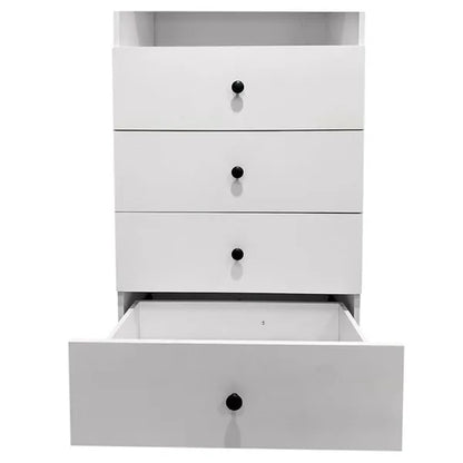 Livelylodge Modular Wardrobe Closet - Freestanding White Closet With Spacious Storage Shelves And Hanging Rods 70.86" W - view 5