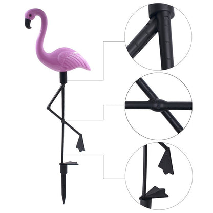 Flamingo Lawn Solar Lamp, Solar Garden Light Solar Yard Lights Waterproof - view 2