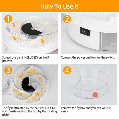 USB Powered Automatic Electric Fly Trap - view 5