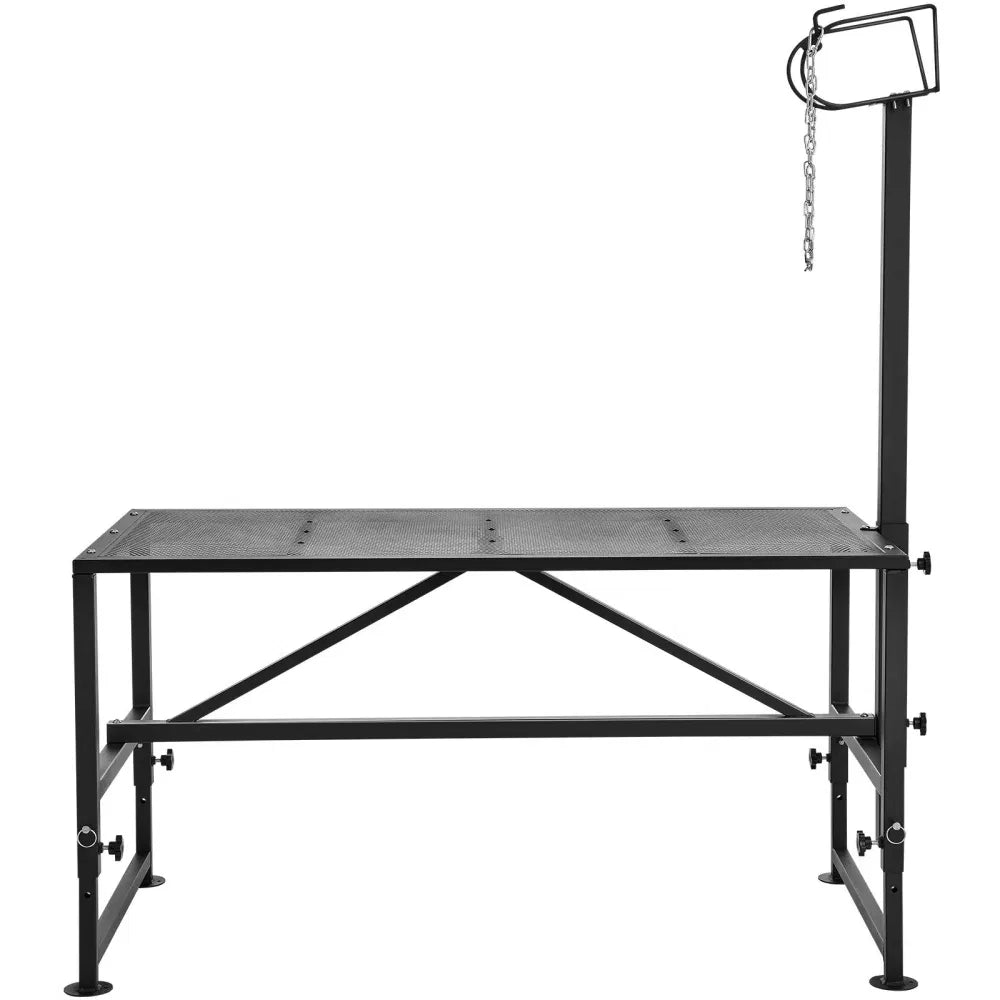 Livestock Stand with Adjustable Height and Metal - view 4
