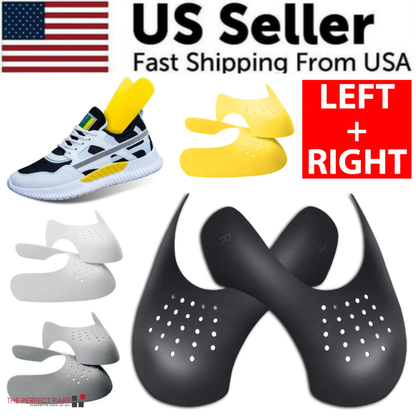 Pair Sneaker Shoe Anti Crease Protector Decreaser Toe Force Creasing Shoes Cover - view 6