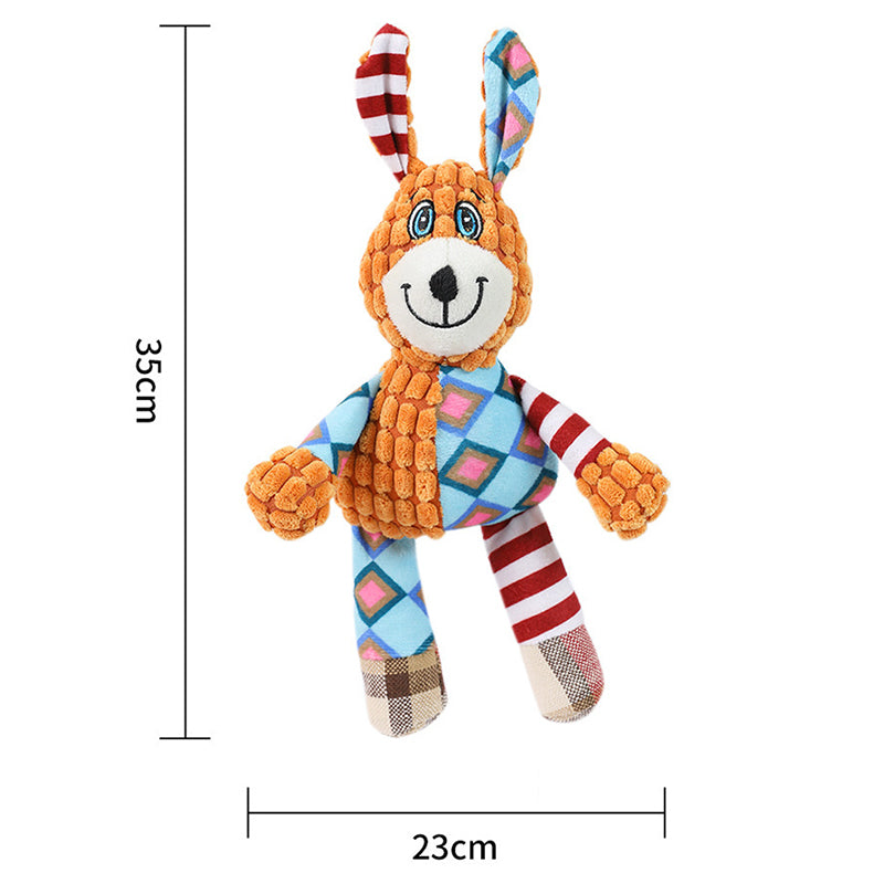 Interactive Dog Toys For Aggressive Chewers Dog Squeaky Toys Pet Grinding Teeth Plush Toy - view 8