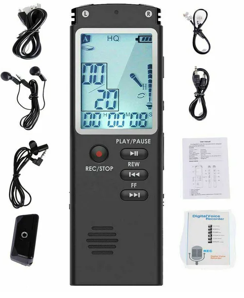 32G Voice Activated Mini Digital Sound Audio Recorder Dictaphone MP3 Player - view 3