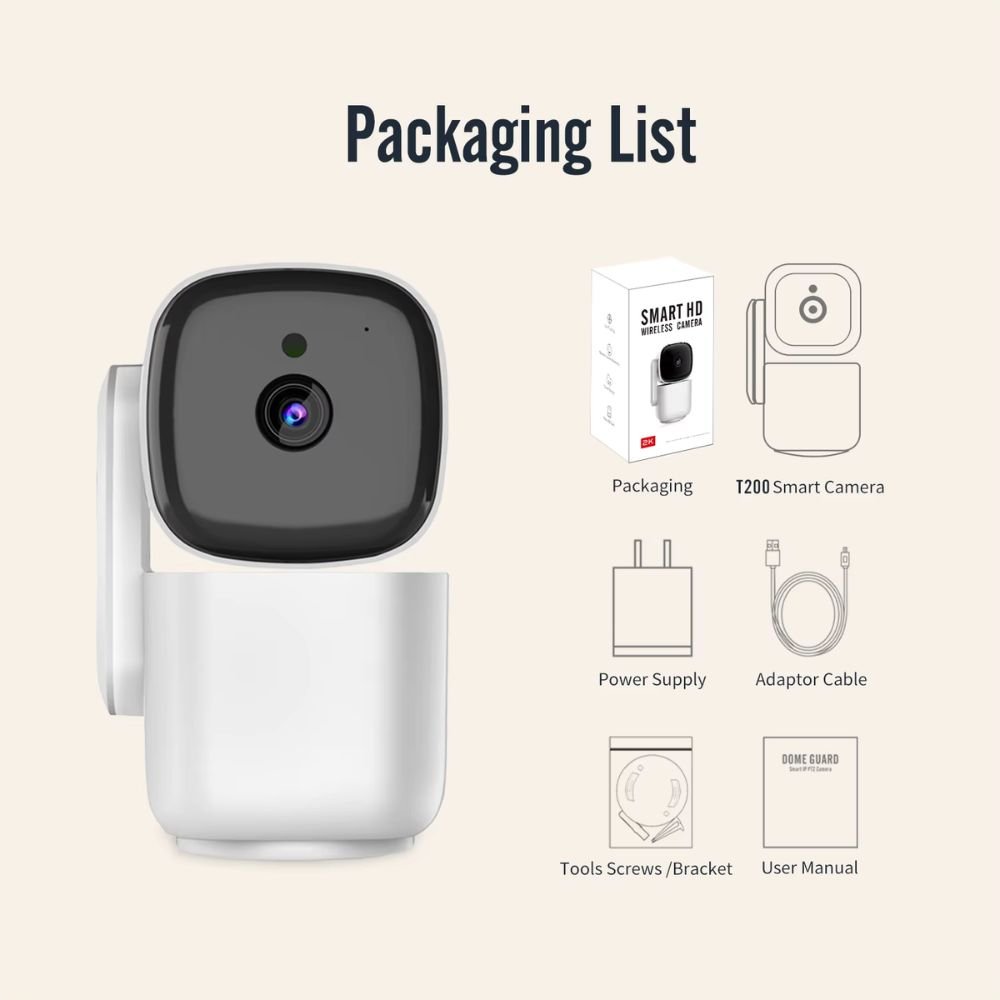 Cámara de seguridad WiFi para el hogar
