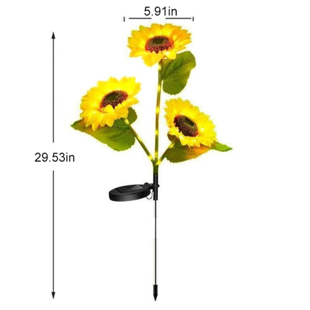 Solar LED Sunflower Garden Lights - view 9