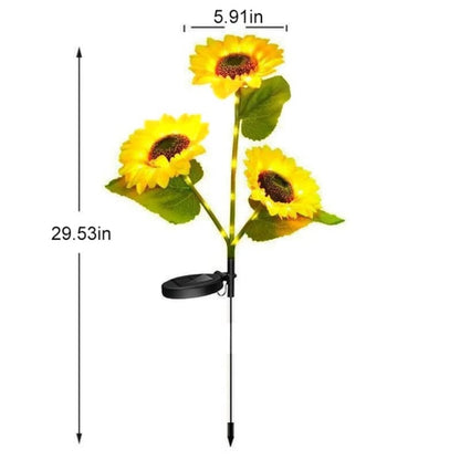Solar LED Sunflower Garden Lights - view 9