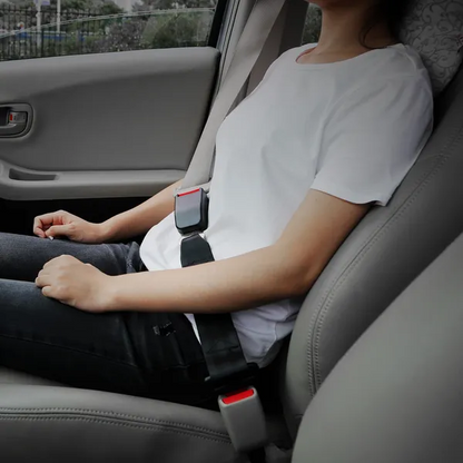 2Pcs Car Seat Belt Extender 14.37in Buckle Tongue Webbing Extension Safety Belt - view 5