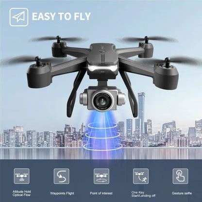 4DRC V14 RC Drone WIFI FPV 4K HD Wide Angle Dual Camera Quadcopter Portable With Bag,2 Batteries Drone For Beginner - view 5
