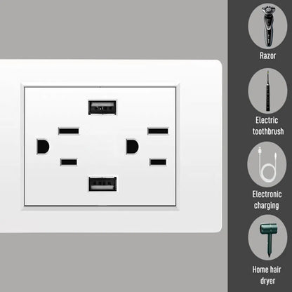 LED Bathroom Wall Cabinet, 3 Door Bathroom Mirror Cabinet, white - view 9