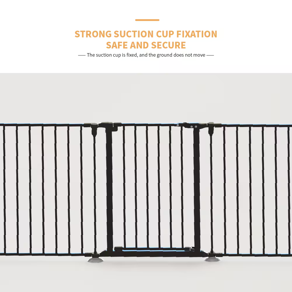 Heavy Duty Supermarket Shopping Basket Design Metal Storage Wholesale Black 8-piece Fence - view 10