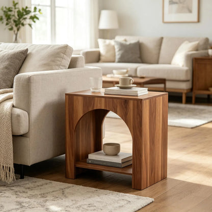 Elegant Bedside Tables with Waterproof Design