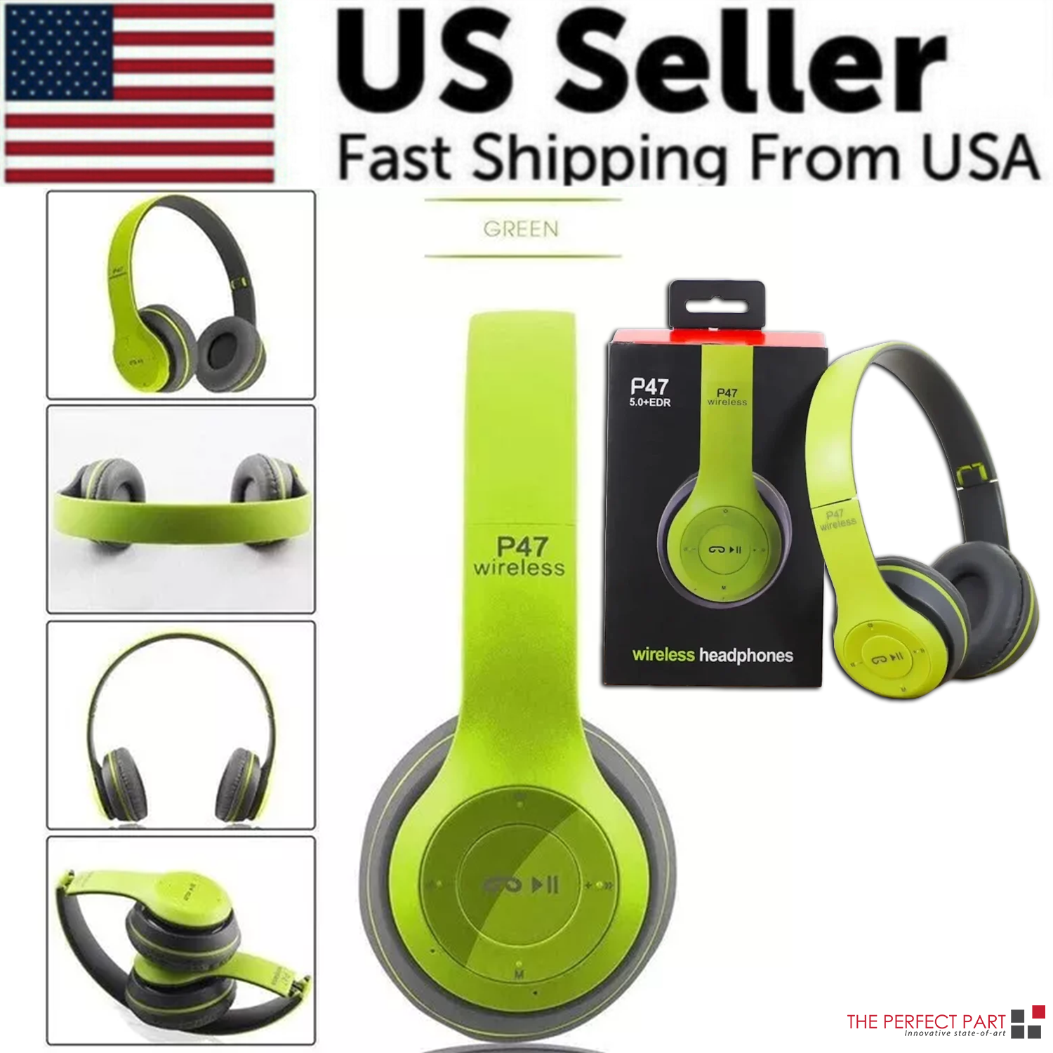 Audífonos Bluetooth over-ear con radio FM