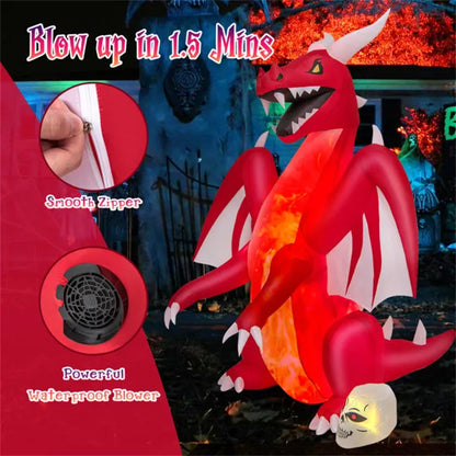 8 Feet Halloween Inflatables - view 3