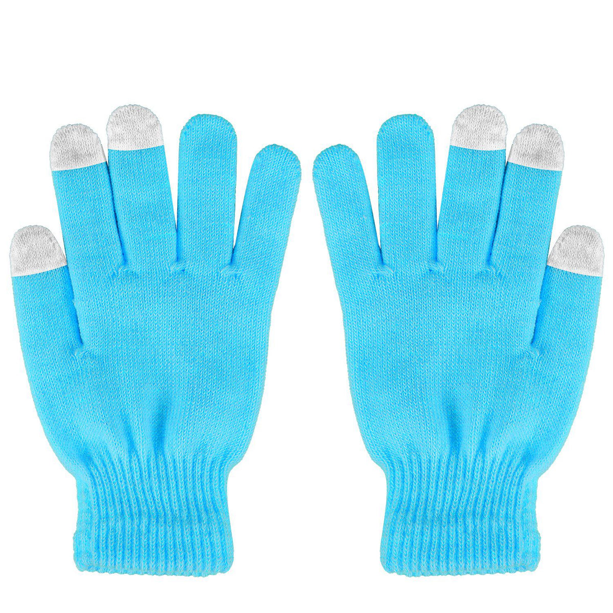 3 Color Options -- 1 Pair Unisex Winter Knit Gloves Touchscreen Outdoor Windproof Cycling Skiing Warm Gloves - view 10