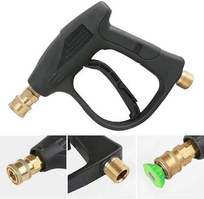 High Pressure Washer Gun 4000 PSI Car Wash Foam Spray Short Wand - view 8