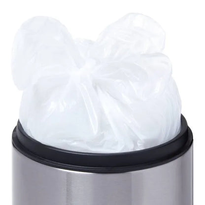 Small Flap Tie Trash Bags, 4 Gallon, 30 Count - BPA-Free, Polyethylene Material, Unscented, 0.5 Mil Thickness - view 3