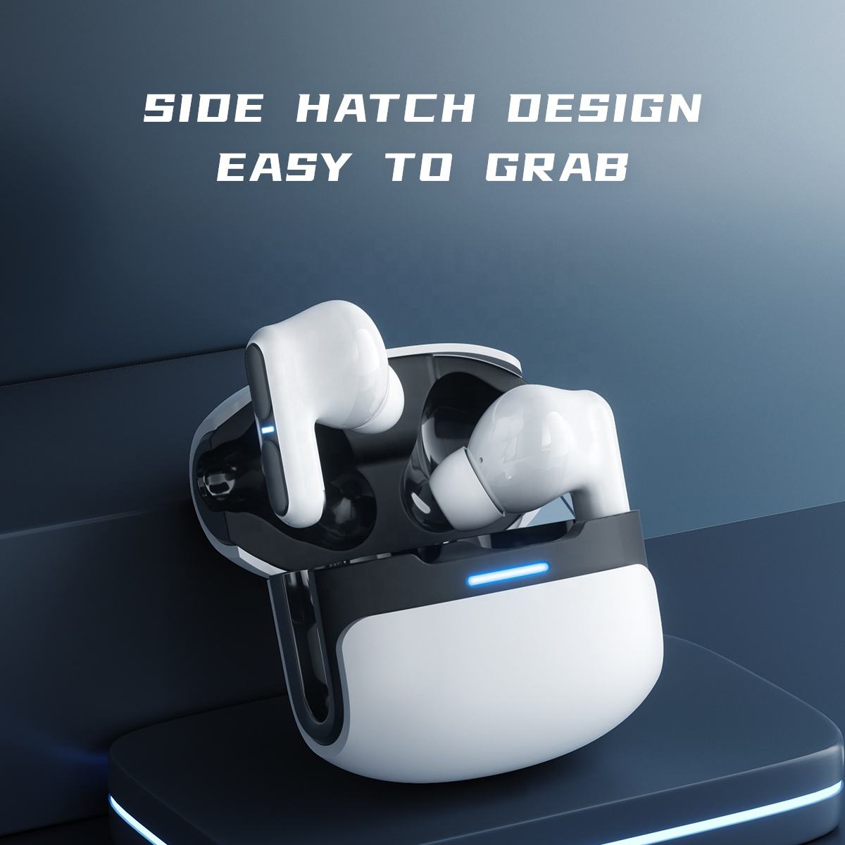 Langsdom Gaming Headset Bluetooth Earphone With Mic Bass Audio Stereo HiFi TWS True Wireless Earbuds Sports LED - view 6
