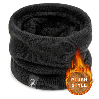 Fashion Soft Knitted Neck Warmer Sport Scarf Women Men Face Cover Winter Skating Running Warm Scarves Thick Cold-proof - view 5