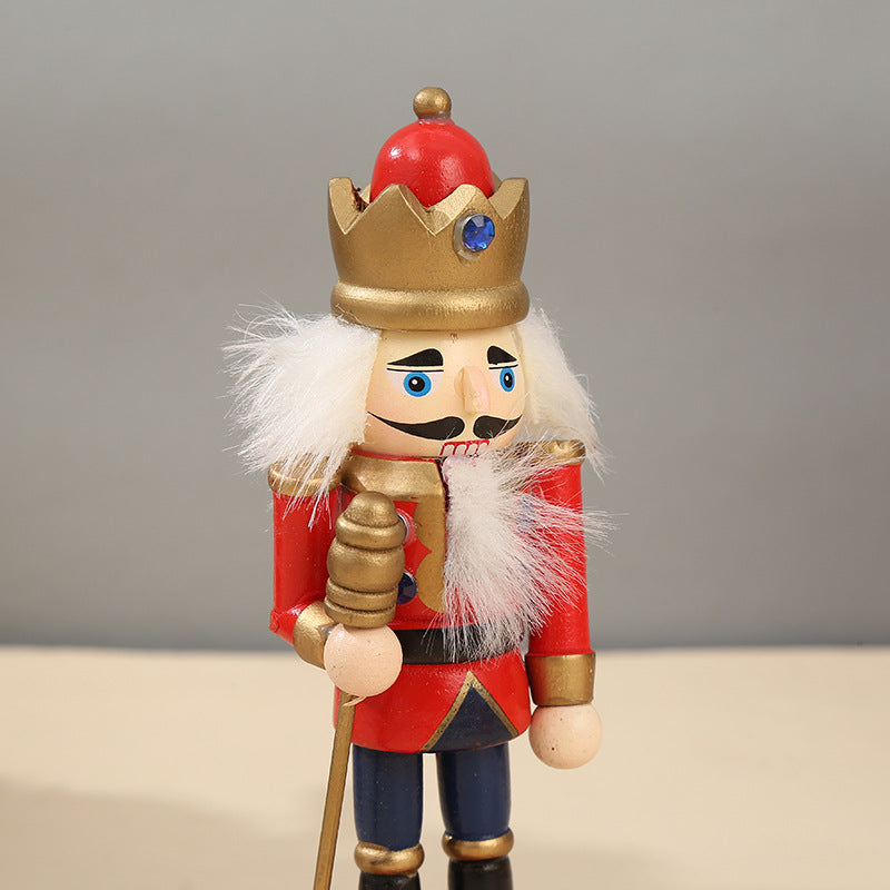 Wooden Nutcracker Puppet Soldier Ornaments - view 7