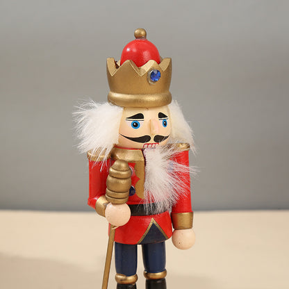 Wooden Nutcracker Puppet Soldier Ornaments - view 7