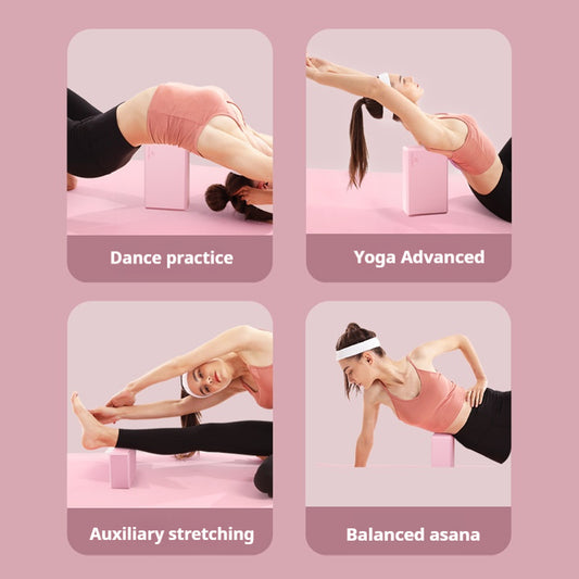 Yoga Bricks Gym Blocks Foam Brick Training Exercise Fitness Tool Yoga Bolster Pillow Cushion Stretching Body Shaping - view 2