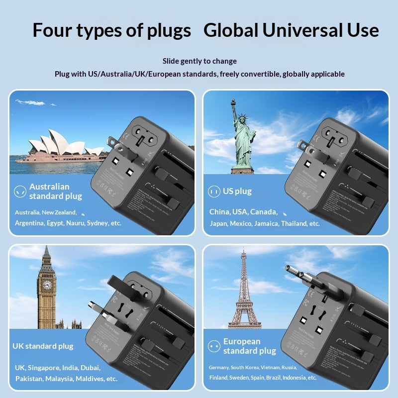 Multifunctional Wireless Travel Plug Adapter - view 4