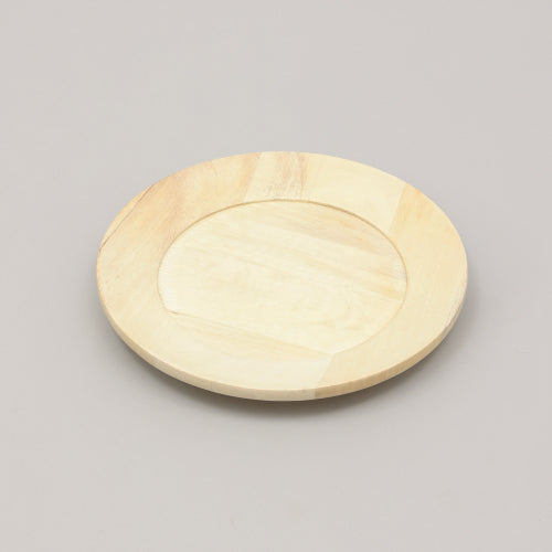 Handcrafted Wood Charger Plate Wooden Dinning Placemat Artisan Wood Tableware