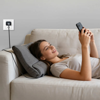 Heated Neck Massager Pillow with 3 Heat Settings (98.6°F-131°F) & 3 Vibration Modes - view 10