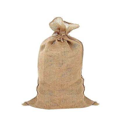 1PC 22inch*36inch Jute Food Storage Bag With String, An Eco-Friendly Food Storage Bag, A Kitchen Essential - view 4