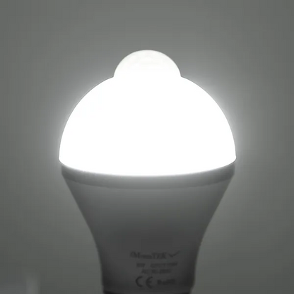 E27 Motion Sensor Light Bulb 9W 5W 6500K Dusk To Dawn - view 3